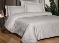 Постельное белье сатин жаккард First Choice - Etnic Beige (Turkey), евро